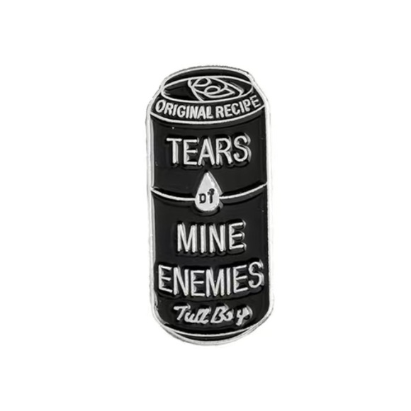 Accessories - (3/$15) Tears of Mine Enemies Enamel Pin